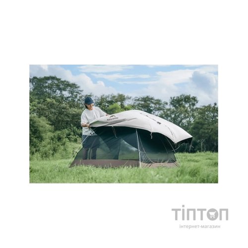 Намет Naturehike Greek Style CNK2300ZP024 світло-кавовий (6977465866356)