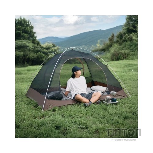 Намет Naturehike Greek Style CNK2300ZP024 світло-кавовий (6977465866370)