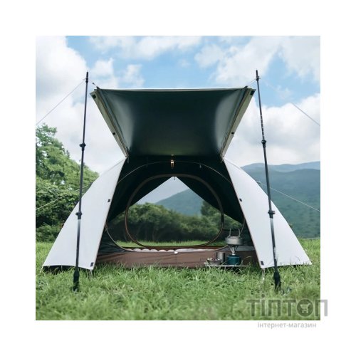 Намет Naturehike Greek Style CNK2300ZP024 світло-кавовий (6977465866370)