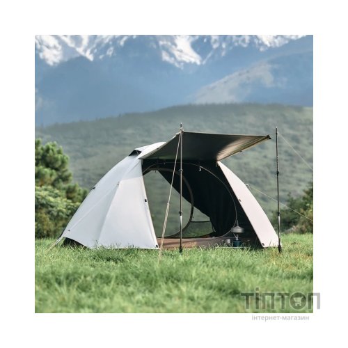 Намет Naturehike Greek Style CNK2300ZP024 світло-кавовий (6977465866370)