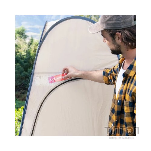 Намет Naturehike NH17Z002-P Душ/Туалет Коричневий (6927595795934)