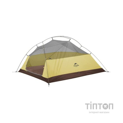 Намет Naturehike NH18T030-T 20D Cloud Up 3 Updated Темно-Зелений (6927595765685)