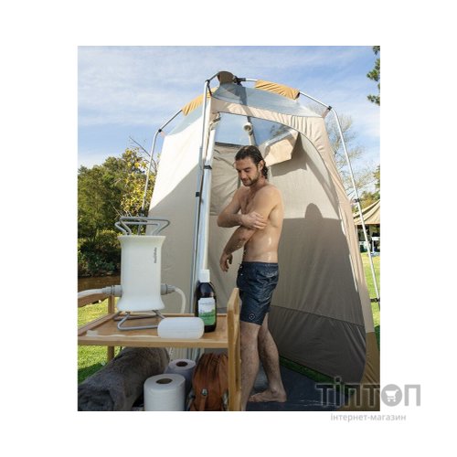 Намет Naturehike NH21ZP005 (душ/туалет) Коричневий (6927595779088)