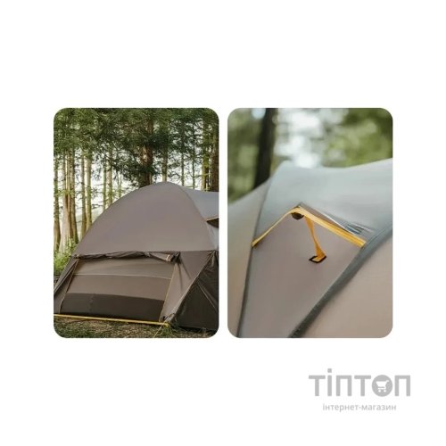 Намет Naturehike шестимісний KOTA 6, CNK2450WS031, 75D, світло-коричневий (6927595760666)