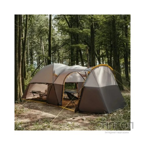 Намет Naturehike шестимісний KOTA 6, CNK2450WS031, 75D, світло-коричневий (6927595760666)