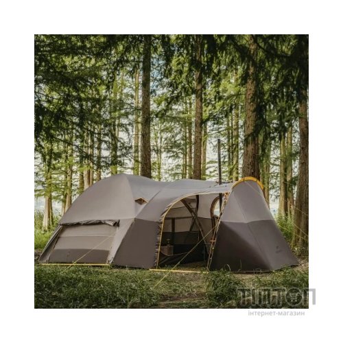 Намет Naturehike шестимісний KOTA 6, CNK2450WS031, 75D, світло-коричневий (6927595760666)