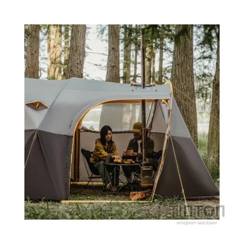 Намет Naturehike шестимісний KOTA 6, CNK2450WS031, 75D, світло-коричневий (6927595760666)