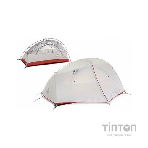 Намет Naturehike Star-River 2 Updated NH17T012-T 20D Grey/Red (6927595716489)
