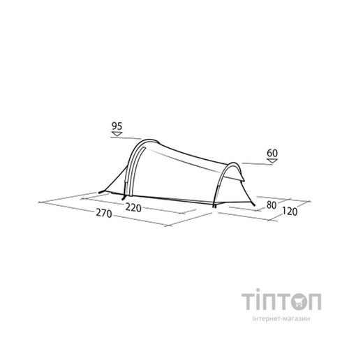 Намет Robens Cress 1 Pro (130397) (931595)