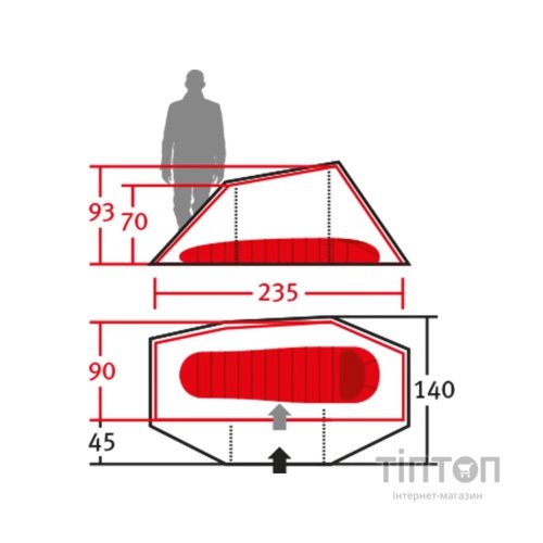 Намет Wechsel Aurora 1 TL Laurel Oak (231065)