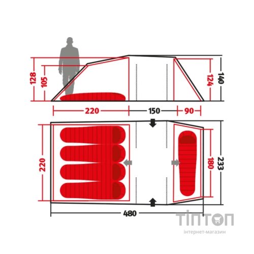 Намет Wechsel Intrepid 5 TL Laurel Oak (231081)