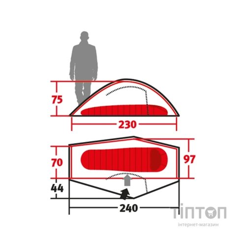 Намет Wechsel Pathfinder Elements TL Camo (231074)