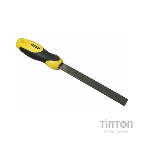 Напилок Stanley слюсарний плоский з особистим насіканням, з робочою частиною L=150 мм (0-22-450)