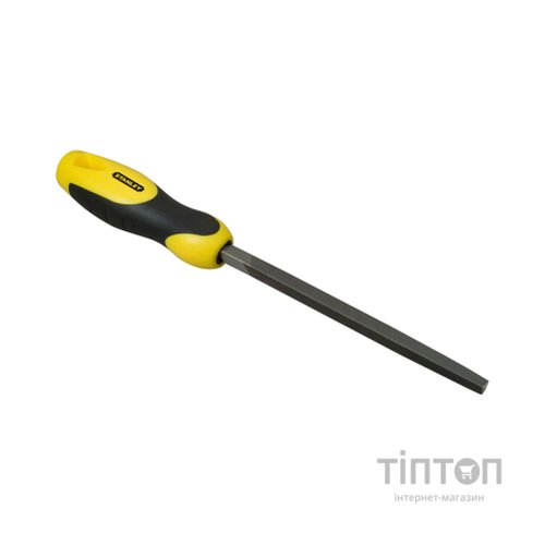 Напилок Stanley слюсарний тригранний з драчевою насічкою L=200 мм. (0-22-460)