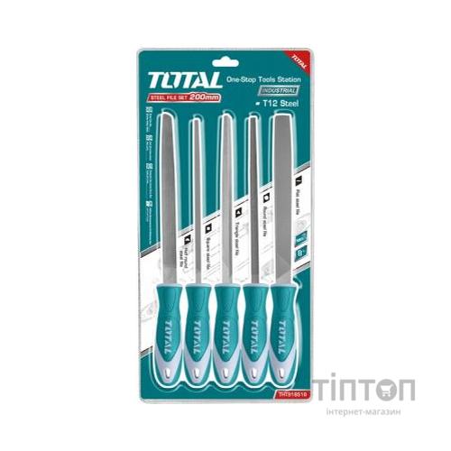 Напилок Total THT918516 напильников по дереву, 200мм, 5шт. (THT918516)