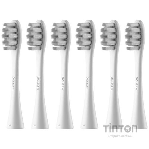 Насадка для зубной электрощетки Oclean P1S12 W06 Gum Care Brush Head White (6 шт) (6970810552263)