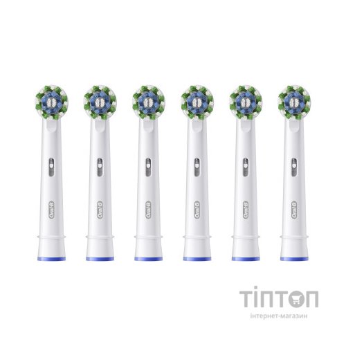 Насадка для зубної щітки Oral-B Pro Cross Action, 6 шт (8006540847879)