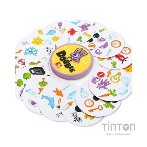 Настільна гра Аsmodee Dobble. Spot It! укр. (345/DOBB07UA)