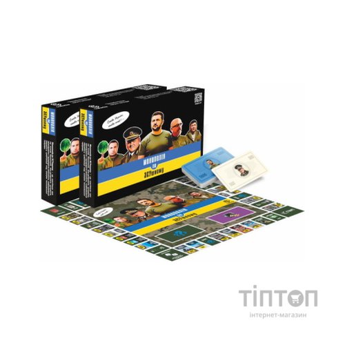 Настільна гра Craftorika Монополія по ЗСУшному ,українська (ВР_МПЗСУ)