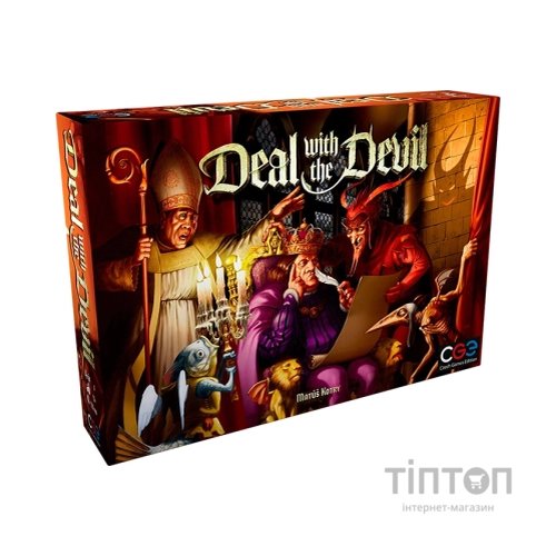 Настільна гра Czech Games Edition Deal with the Devil (Угода з дияволом), Англійська (CGE00066)