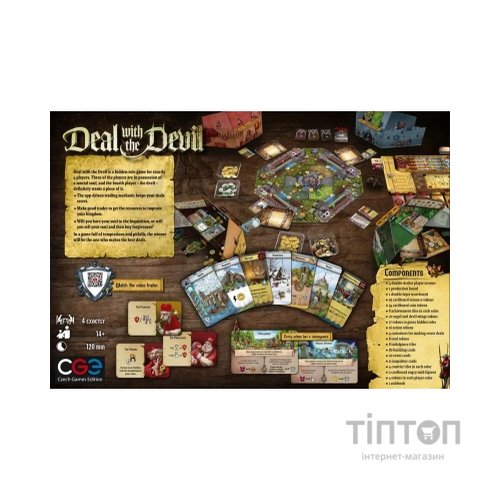 Настільна гра Czech Games Edition Deal with the Devil (Угода з дияволом), Англійська (CGE00066)