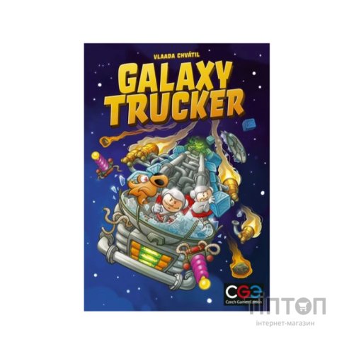 Настільна гра Czech Games Edition Galaxy Trucker (Космічні дальнобійники), англійська (8594156310615)