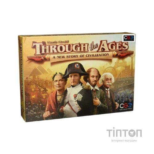 Настільна гра Czech Games Edition Through the Ages: A New Story of Civilization, англійська (8594156310325)
