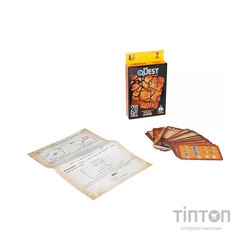 Настільна гра Danko Toys Best Quest У пошуках скарбів, українська (BQ-01-03U)