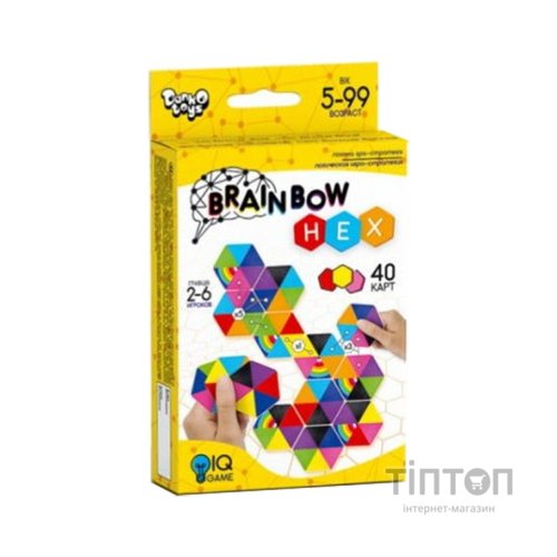 Настільна гра Danko Toys Brainbow HEX (G-BRH-01-01)