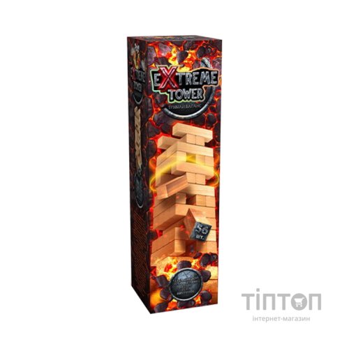 Настільна гра Danko Toys Джанга Extreme Tower, українська (XTW-01-01U)