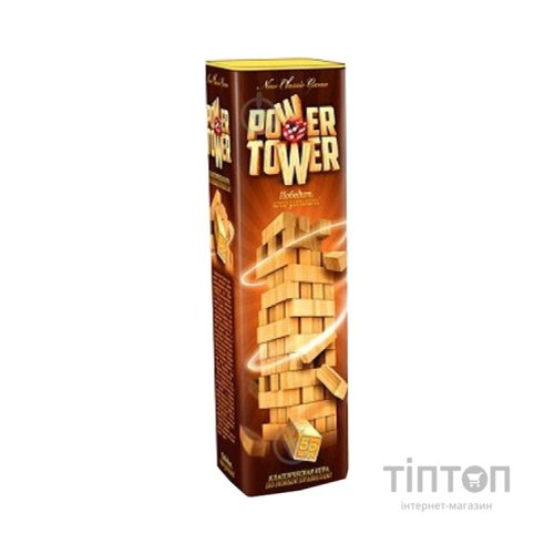 Настільна гра Danko Toys Джанга Power Tower, українська (РТ-01U)
