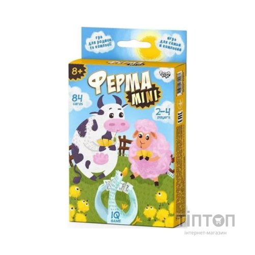 Настільна гра Danko Toys Ферма міні, українська (G-FM-01)