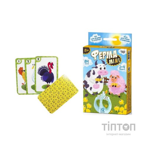 Настільна гра Danko Toys Ферма міні, українська (G-FM-01)