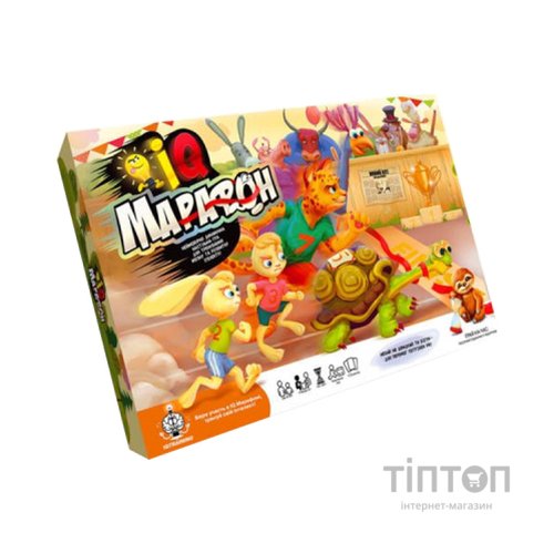 Настільна гра Danko Toys IQ Марафон, українська (G-IQM-01-01U)