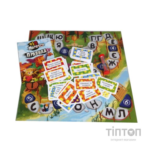 Настільна гра Danko Toys IQ Марафон, українська (G-IQM-01-01U)