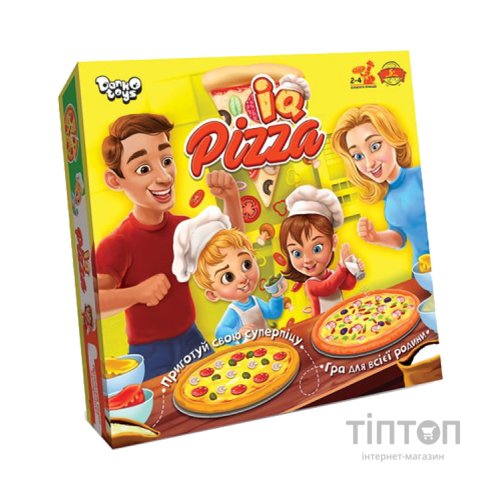 Настільна гра Danko Toys IQ Pizza, українська (G-IP-01U)