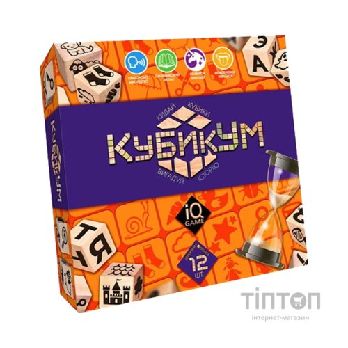Настільна гра Danko Toys КубикУм, українська (G-KU-01U)
