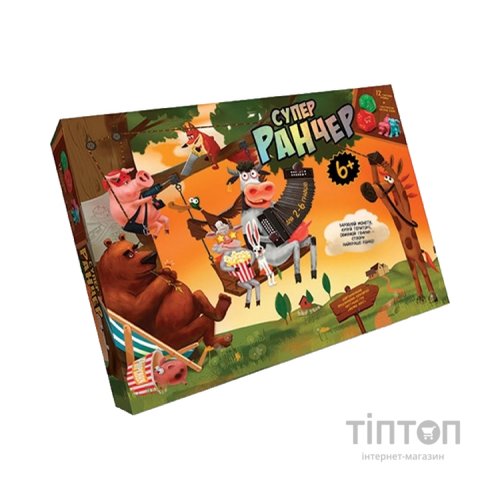 Настільна гра Danko Toys Супер Ранчер, українська (G-SR-01-01U)