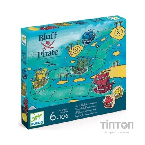 Настільна гра Djeco Блеф пірата (DJ08417)