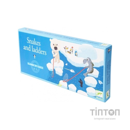 Настільна гра Djeco Бродилка Сачки і сходи (DJ05208)