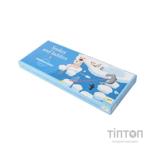 Настільна гра Djeco Бродилка Сачки і сходи (DJ05208)