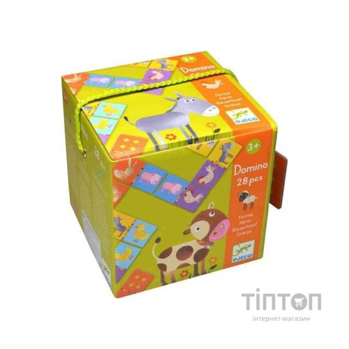 Настільна гра Djeco Дитяче доміно. Ферма (DJ08158)