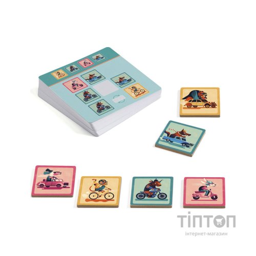 Настільна гра Djeco Логічний фініш (Finish Logic) (DJ08540)