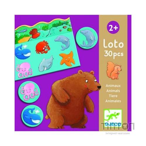Настільна гра DJECO лото Тварини (DJ08120)