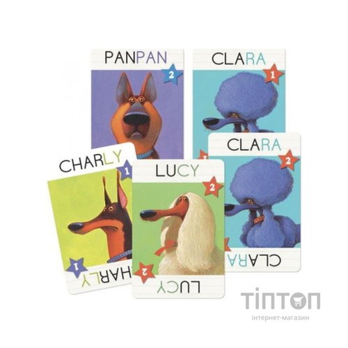 Настільна гра Djeco Найкращі собаки (Top Dogs) (DJ05099)