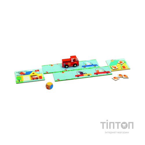 Настільна гра Djeco Пожежники (Pin Pon!) (DJ08571)