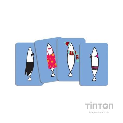 Настільна гра DJECO Сардини (DJ05161) розважальні, інтелектуальні, карткові, від 5 років, від 2 до 4