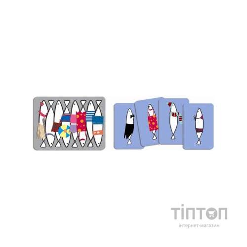 Настільна гра DJECO Сардини (DJ05161) розважальні, інтелектуальні, карткові, від 5 років, від 2 до 4