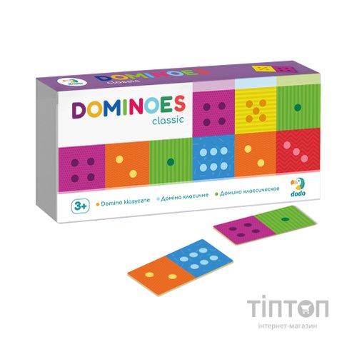 Настільна гра DoDo Доміно Класичне (300225)