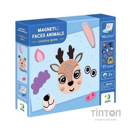 Настільна гра DoDo Магнітна Мордочки (200209)